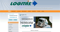 Desktop Screenshot of logitas.net